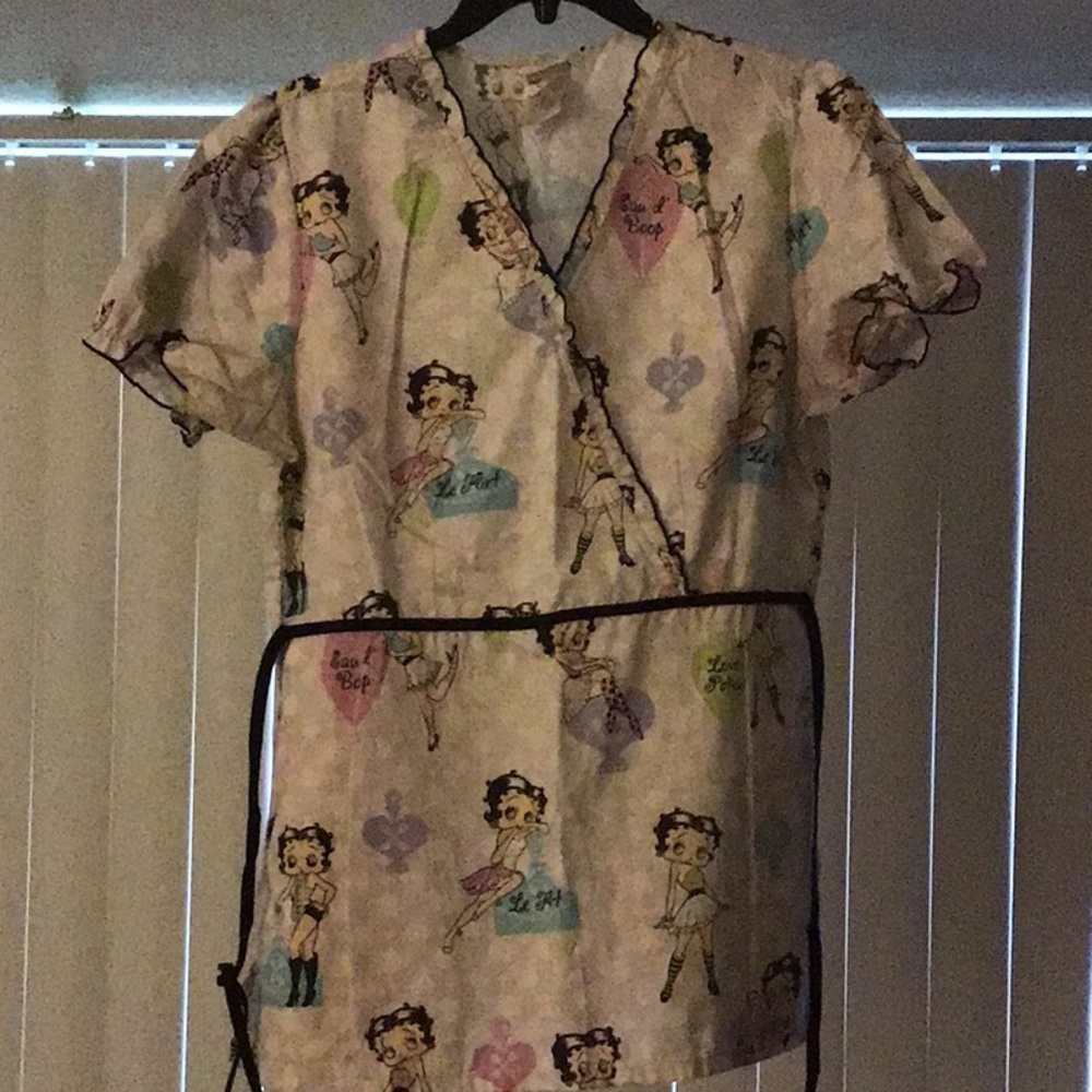 Betty Boop Scrub tops